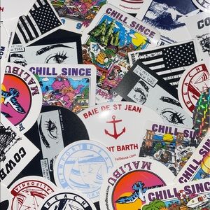 100 Random Brandy Melville Sticker Bundle